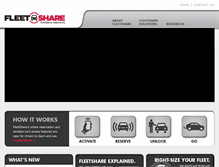 Tablet Screenshot of fleetshare.com